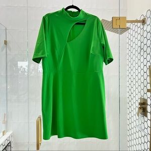 ASOS Green Cutout Dress